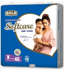 Softcare Classic Gold (ECO Large, L46 Pcs) x 4